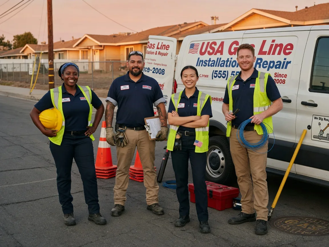 Gas Line Installation company in Shelby, NC